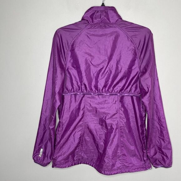 ZELLA Jacket Womens Small S Full-Zip Lightweight Athletic Purple Vented Running - Picture 7 of 12